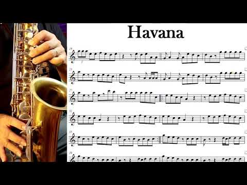 Havana - Partitura - Sax Alto