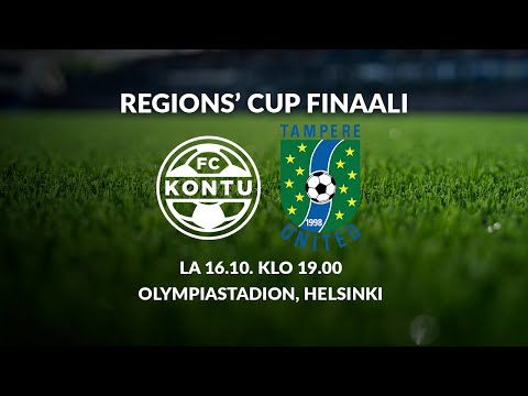 Regions' Cupin finaali | FC Kontu – Tampere United | 16.10. klo 19.00