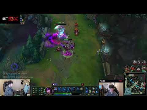 Faker's Syndra destroys the whole teamfight