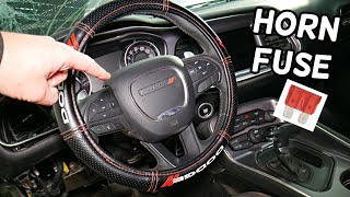 DODGE CHARGER HORN FUSE LOCATION REPLACEMENT, HORN NOT WORKING
