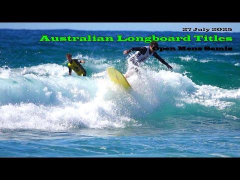 Mens Open SEMIS highlights - Australian Longboard Titles 2025