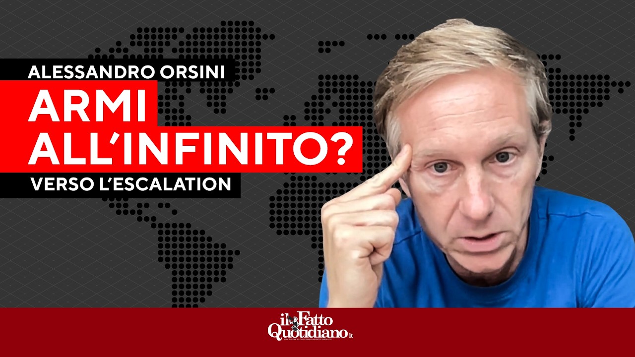 Orsini: "Armi all’Ucraina all’infinito e poi parlano di diplomazia: così non si ferma la guerra"