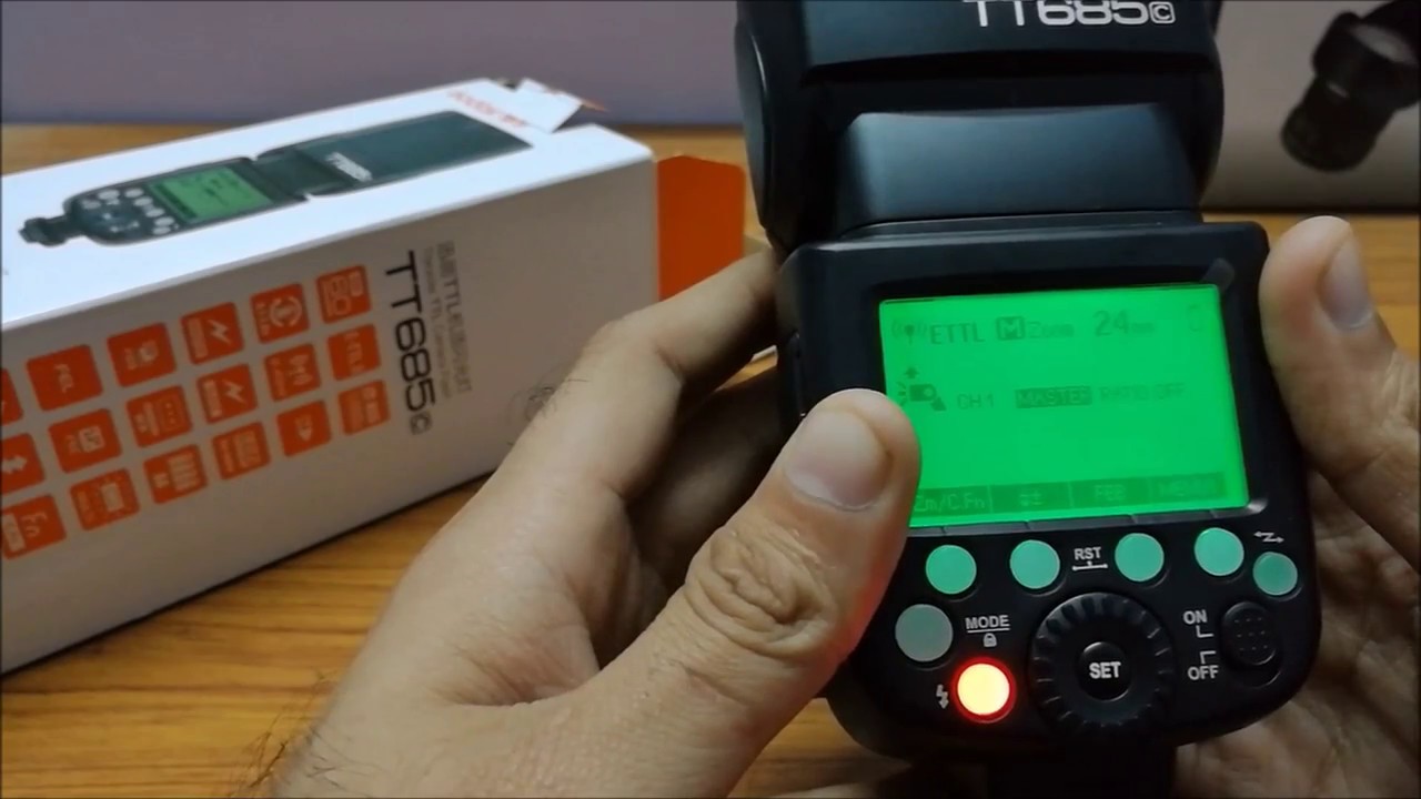 Godox TT685 E-TTL + HSS Unboxing and Overview