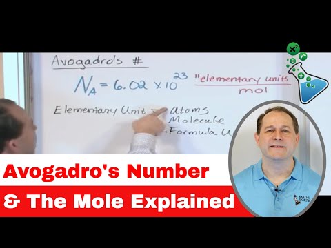 02 - What is Avogadro's Number & the Mole in Chemistry? Part 1