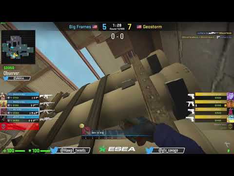 Highlight: ESEA Advanced Playoffs - Big Frames vs GeostormGG #3