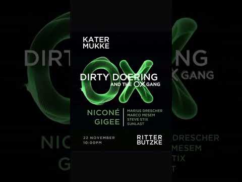 Berlin! Katermukke Showcase @ Ritter Butzke | 22nd of November. Get your tickets!#katermukke #shorts