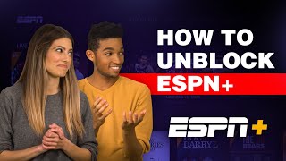 How to Unblock ESPN+ & Watch Sports from Anywhere 🏆 (Even Outside US) ✅