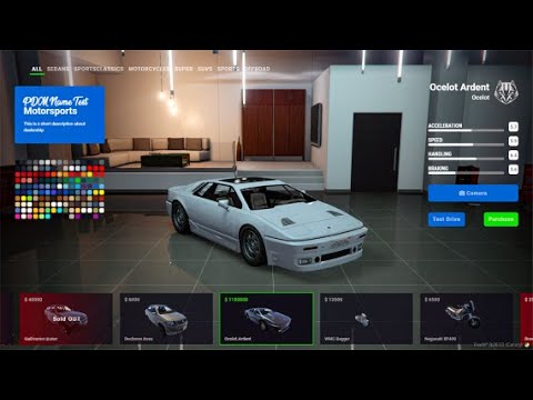 [RELEASE][PAID] Vehicle Shop (Dealership) HUD 3.2 [Paid Resource] thumbnail 6