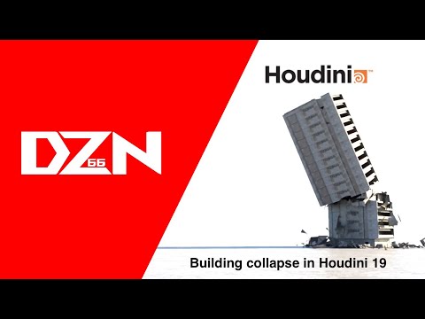 Building collapse in Houdini 19