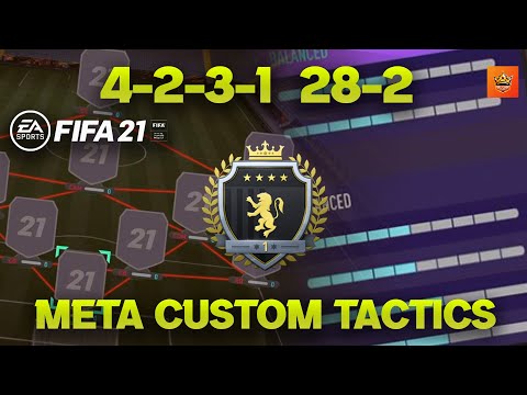 4231 28-2 META CUSTOM TACTICS FIFA 21|POST PATCH 4231