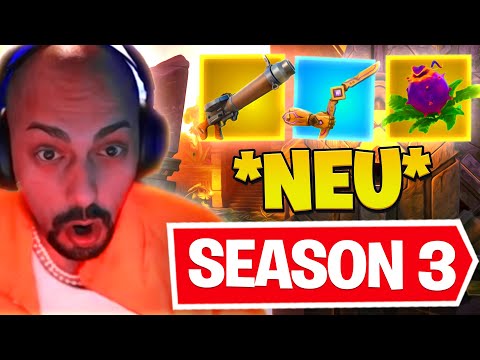 FORTNITE SEASON 3 IST DA! (NEUE WAFFEN, BOOMERANG, NEUE MAP SPOTS UVM.)