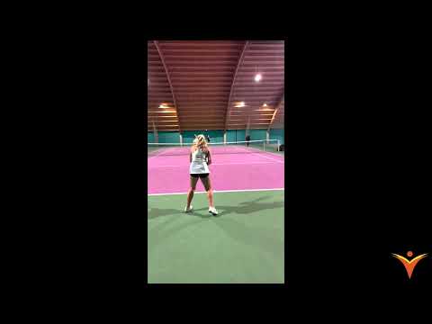 College Tennis Recruiting Video - Fall 2023 - Cheyenne Houkes - Slamstox
