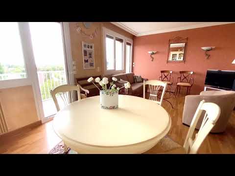 Appartement de type 4 avec ascenseur 3 chambres, balcon et double loggia,garage 🔥