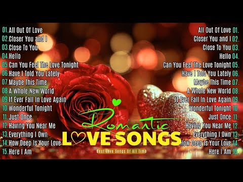 Love Songs and Romantic Songs ~ Love Songs Forever 70s 80s 90s ~ Romantic Ballads Music