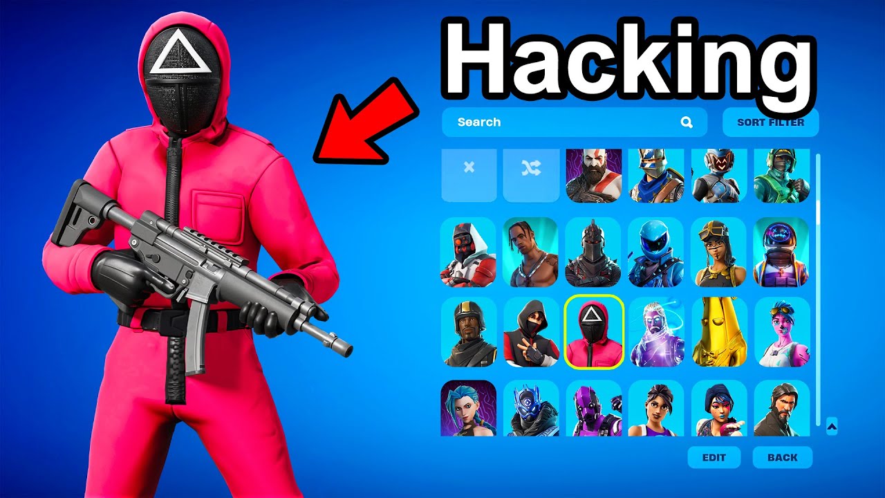 Hacking My Biggest Haters Fortnite Account!