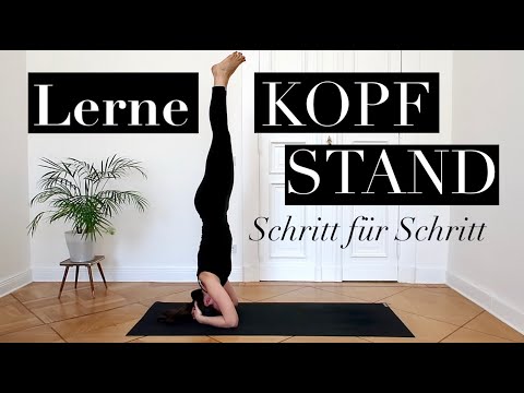 Yoga Kopfstand lernen // 5 Übungen, die dich gut vorbereiten