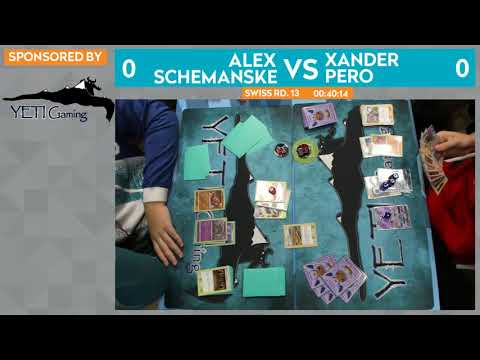 Swiss R13 Alex Schemanske Vs Xander Pero Pokémon Philadelphia Regionals 2018