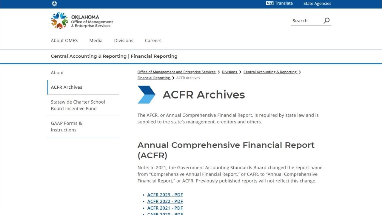 Oklahoma's 2024 annual financial report delayed until next year