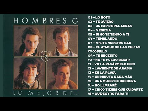 Hombres G ~ Mix Lo mejor del Rock en Espanol | Hombres G Top 20 Grandes Éxitos