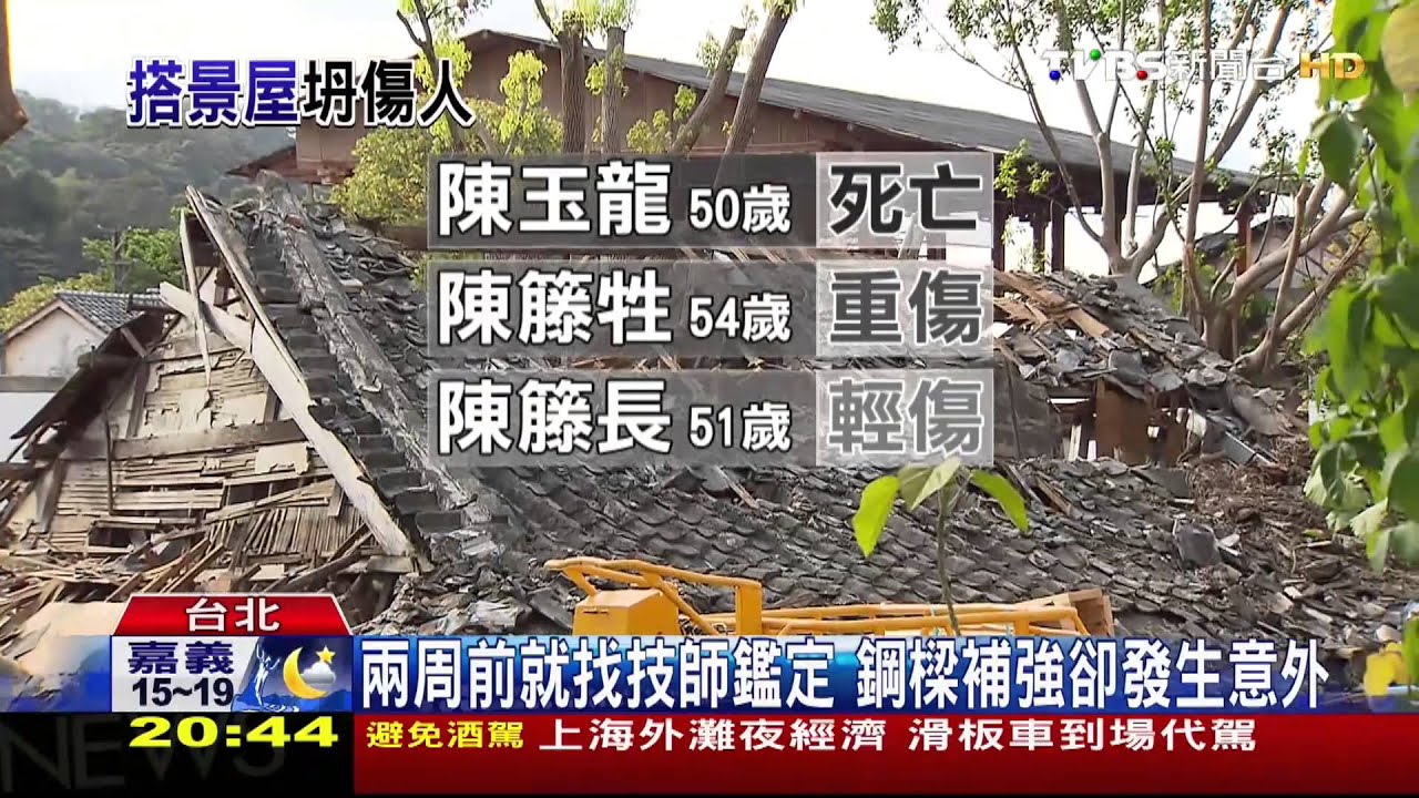 名導馬丁拍片意外 中影搭景屋塌1死2傷