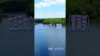Download lagu ラヴェル　亡き王女のためのパヴァーヌ（冒頭部） mp3