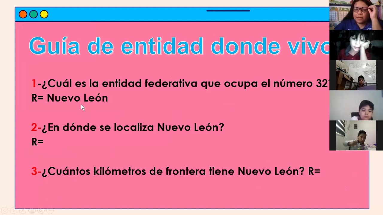 Repaso general para examen de entidad donde vivo