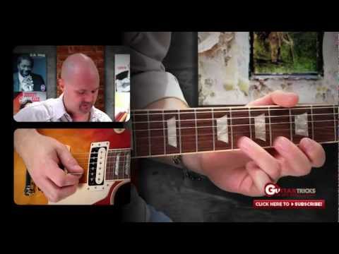 Unison Guitar Bends - Solo Rock Guitar Lesson - Free Lesson - Guitar Tricks