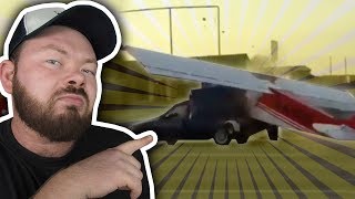 UN AVION DÉFONCE UNE VOITURE - Daniil le Russe