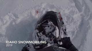 preview picture of video 'Backcountry Snowmobiling. Wells Summit Idaho'
