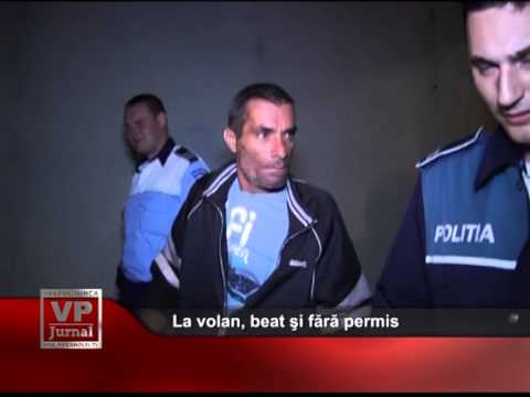 La volan, beat şi fără permis