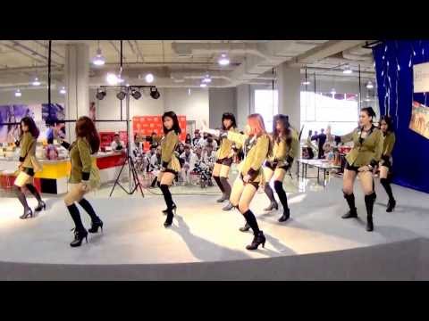 140209 T-Girls cover Nine Muses - Intro + News @InSquare Cover Dance Contest 2014 (Final)