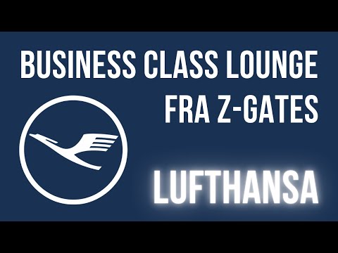 Lufthansa Business Class Lounge Frankfurt Airport Z-Gates