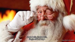 Jingle Bells - Jim Reeves Lyrics Video-FHD