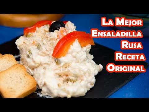 La Mejor Ensaladilla Rusa – Receta Tradicional Fácil y Deliciosa