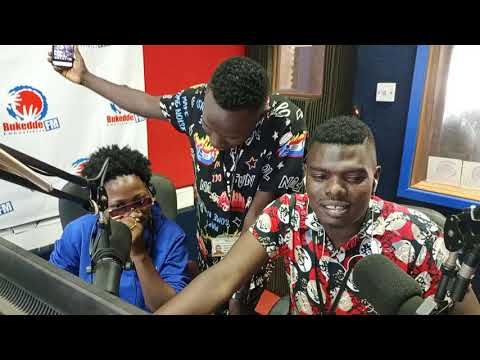 CHOSEN BECKY AYAGALA HANSON BALIRUNO ABYOGEDDE MU STUDIO ZA BUKEDDE FM MU BUKEDDE BUTYA NE SUUNA BEN