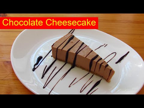No-Bake Chocolate Cheesecake Recipe (with Milka chocolate)