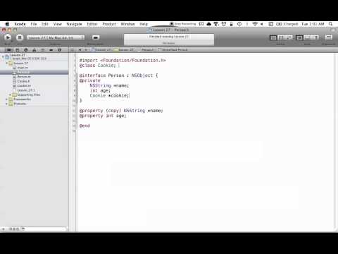 Objective-C on the Mac L27 - KVC Key Paths