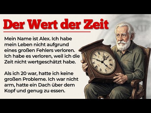 Verschwende deine Zeit nicht | Learn German with Stories | German Stories - YouTube Description