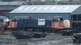 Rusting Beasts at Carnforth - 12th January 2013