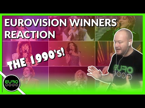 EUROVISION WINNERS REACTION: THE 1990's! | ANDY REACTS!