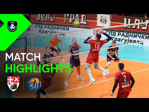 Highlights | Radnicki KRAGUJEVAC vs. ACH Volley LJUBLJANA | CEV Champions League Volley 2026