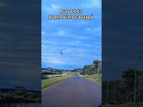 Ruta D045: Buena Vista Caazapá #rutas #paraguay #viajes #viajemos #paisajes #travel #roadrip #drive