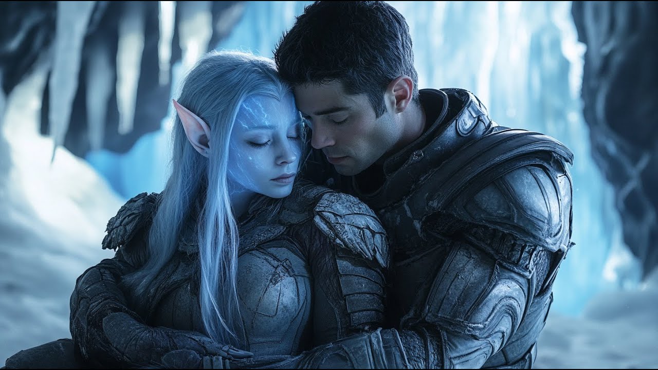 Stranded Human and Alien Queen Must "Share Body Heat" in Frozen Cave She Gets Addicted| Sci-Fi HFY