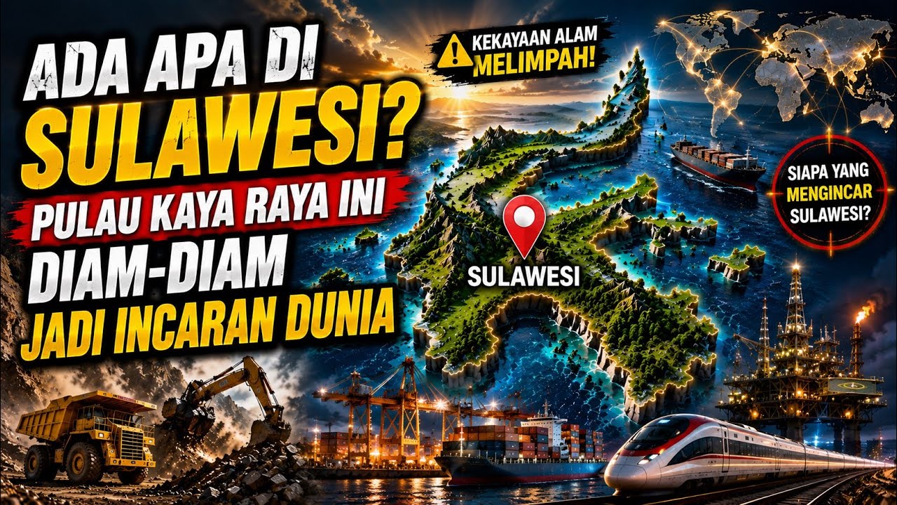 Ada Apa di Sulawesi? Pulau Kaya Raya Ini Diam-Diam Jadi Incaran Dunia