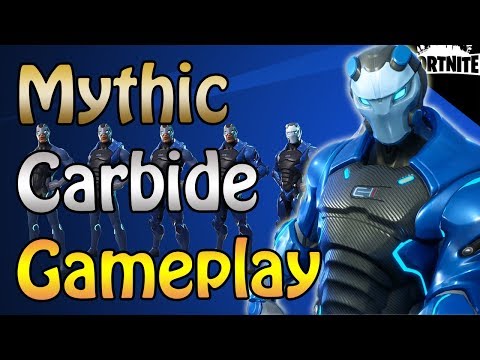 FORTNITE - New Mythic Carbide Soldier Save The World Gameplay (Fully Armored, Max Level) Video