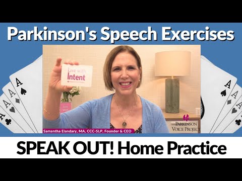Parkinson's Speech Exercises: Extra SPEAK OUT! Practice