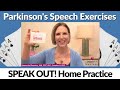 Parkinson's Speech Exercises: Exercises: Extra SPEAK OUT! Practice