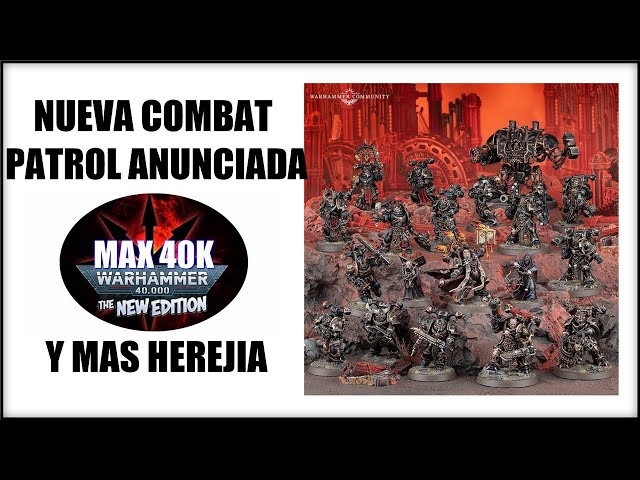 Vídeo relacionado con Games Workshop - Warhammer 40,000 - Patrulla de Combate: Marines espaciales del Caos