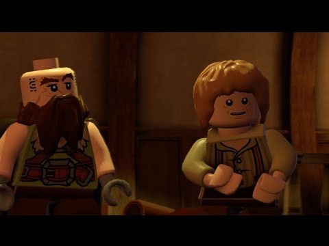 LEGO The Hobbit - Lvl.2 An Unexpected Party (Free Play 100%)