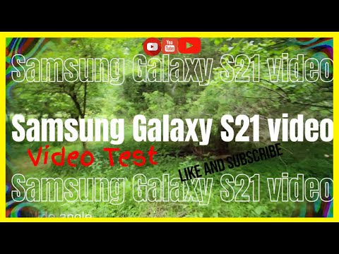 Samsung Galaxy S21 Ultra Video test